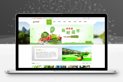 水果蔬菜果蔬网站模板