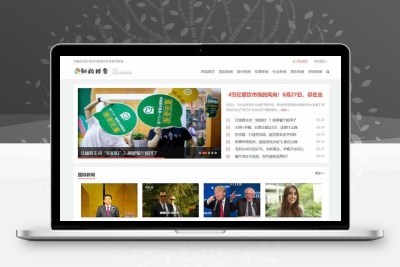 新闻博客资讯网站模板