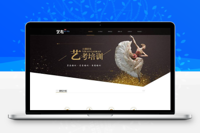 艺考培训网站模板