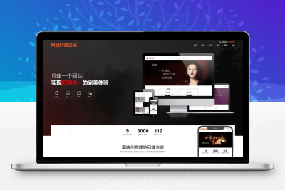 建站公司网站模板