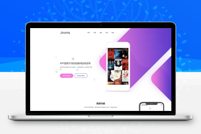 应用程序官网网站模板
