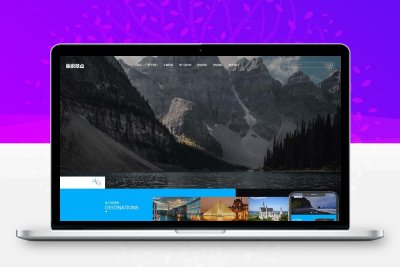 旅游公司网站模板