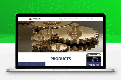 五金机械设备外贸网站模板