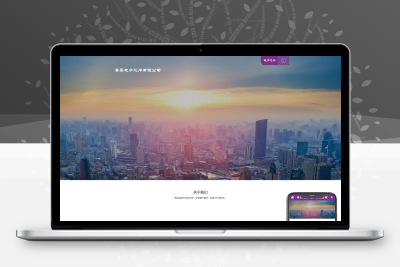 电子元件网站模板