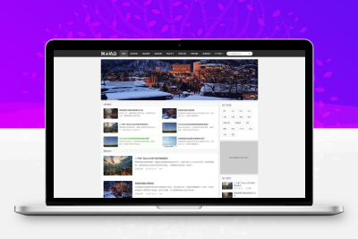 创业资讯文章网站模板