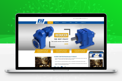 减速机设备外贸网站模板