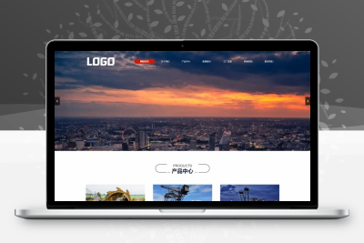 矿山设备网站模板