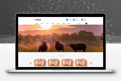 畜牧养殖网站模板